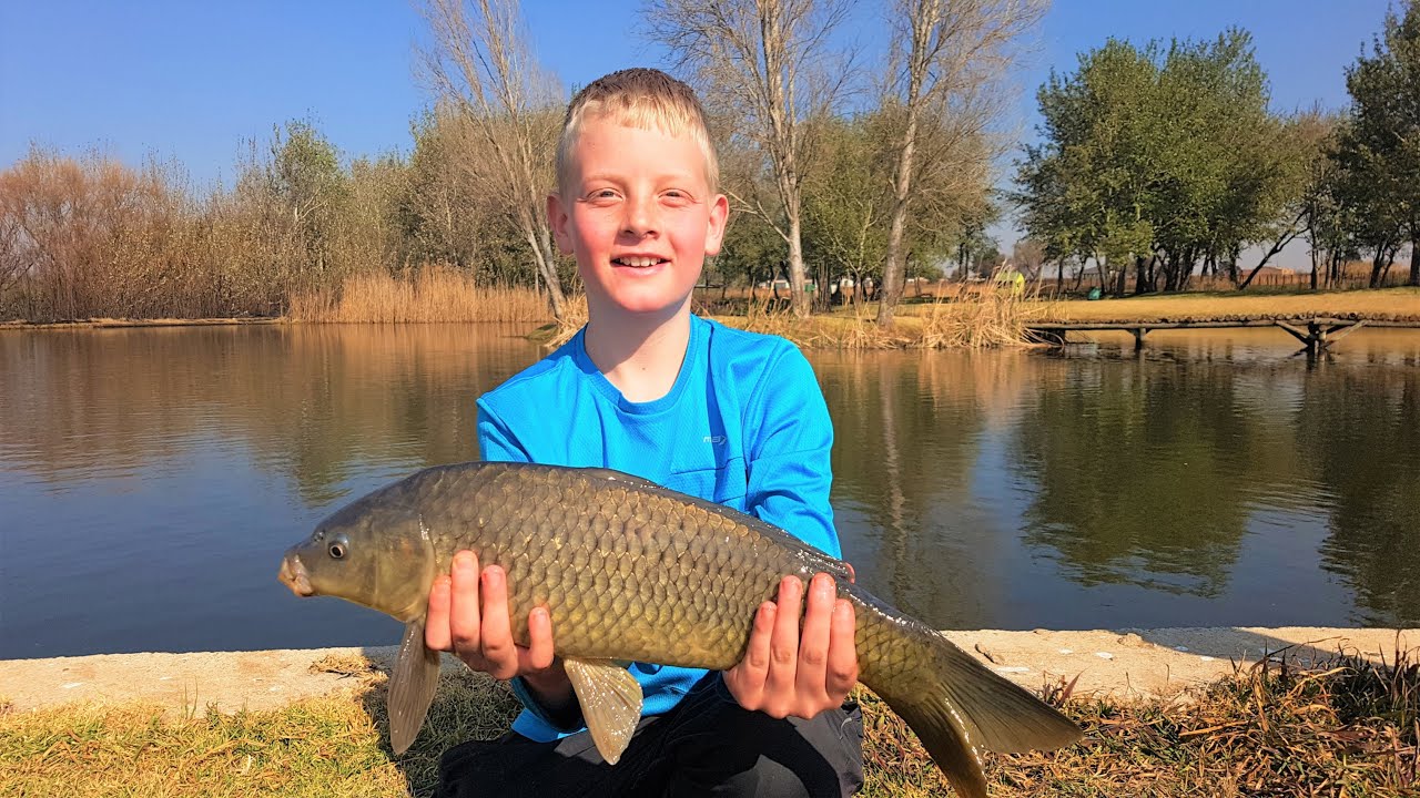 Carp caught at Trout Hunters, Gauteng